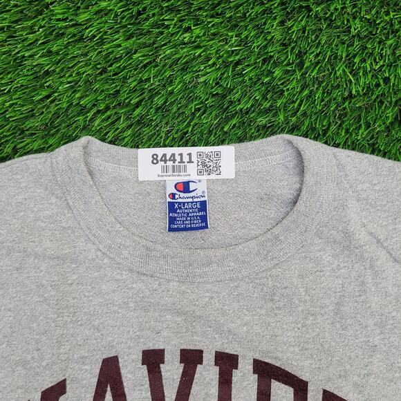 Vintage Champion Xavier Musketeers Shirt XL 23x27 Crop USA - Picture 8 of 14